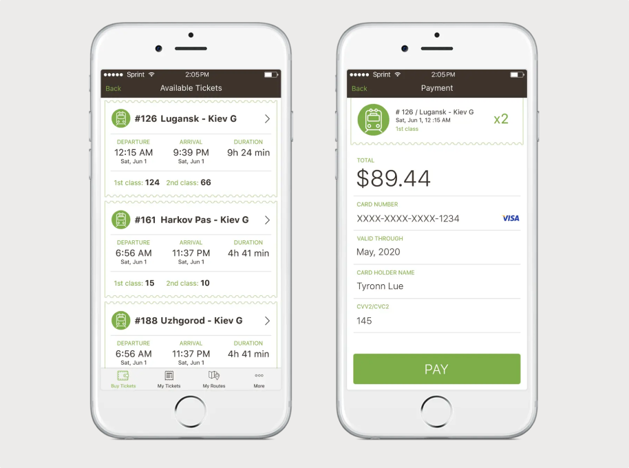 Bilet Cafe App Overview 3