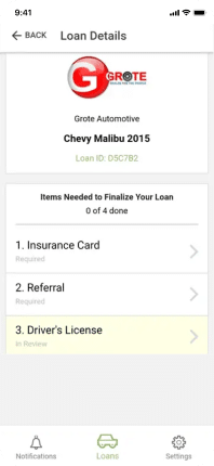 Auto Loan Stipulation Tracking – SaaS