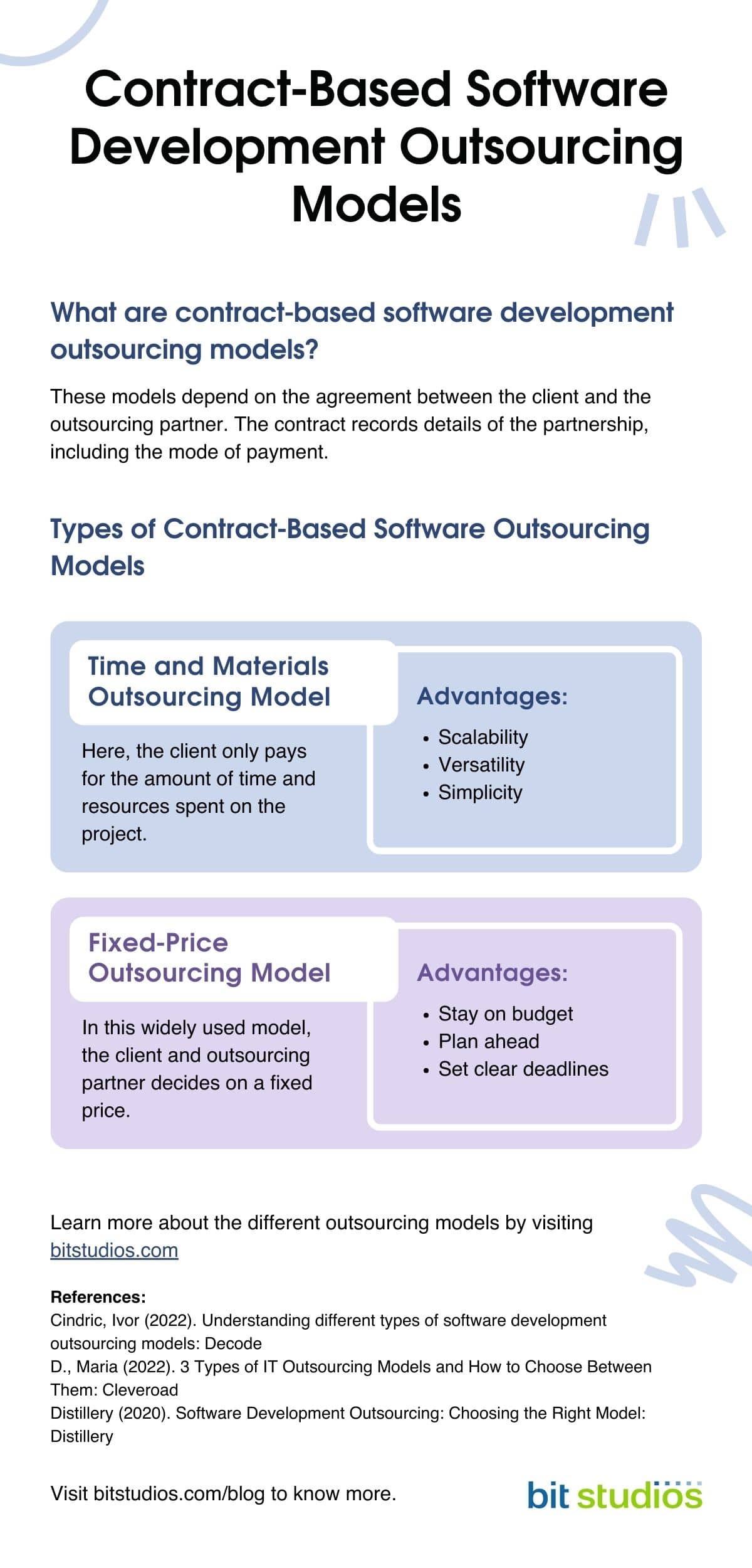 Contract-Based Software Development Outsourcing Models