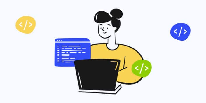 Desktop Application Development - Developer building desktop application