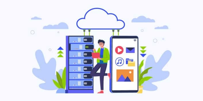 Mobile Cloud Computing - Cloud Engineer, checking mobile apps running on cloud server