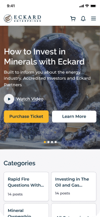 Eckard Mob App - BIT Studios UI UX Design Project