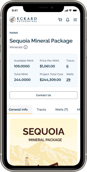 Mineral Investments Portal - Web Portal & Mobile App by BIT Studios