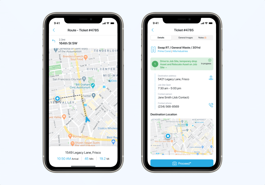 Mobile App - LinkLogiq BIT Studios delivered advanced functional testing services for LinkLogiq's SaaS solution in the roll-off dumpster sector.