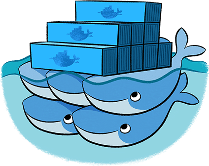 A Docker Swarm is a container orchestration tool running the Docker application.