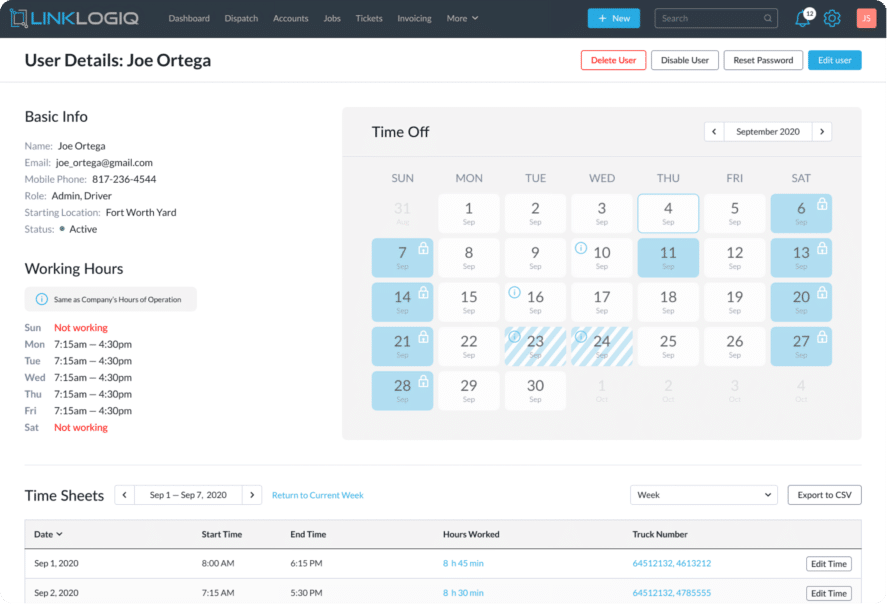 LinkLogiq Web - BIT Studios UI UX Design Project