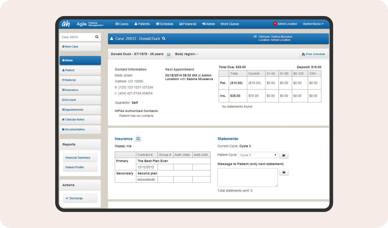 Medical Billing SaaS