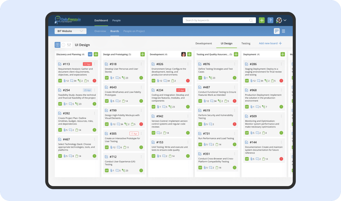 Real Time Project & Task Collaboration