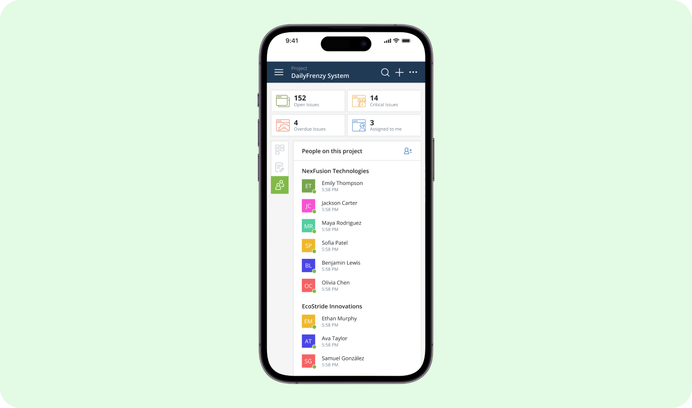 Real Time Project & Task Collaboration