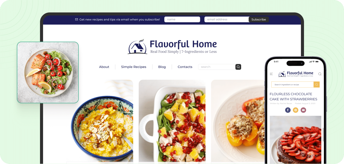 Food Blogger Recipes Site