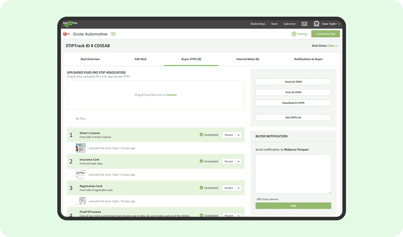 Auto Secondary Loan Management (SaaS)