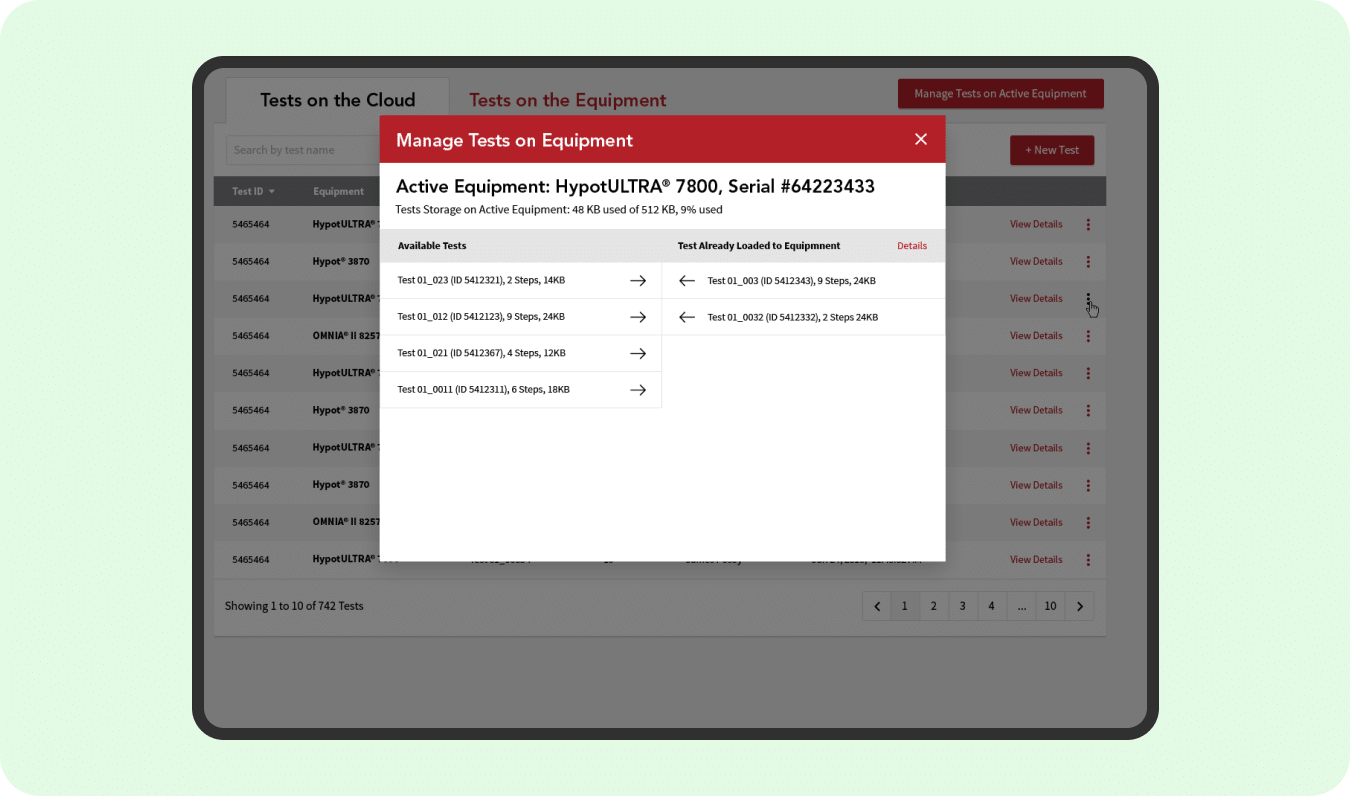 Remote Management for Electrical Safety Tests – SaaS