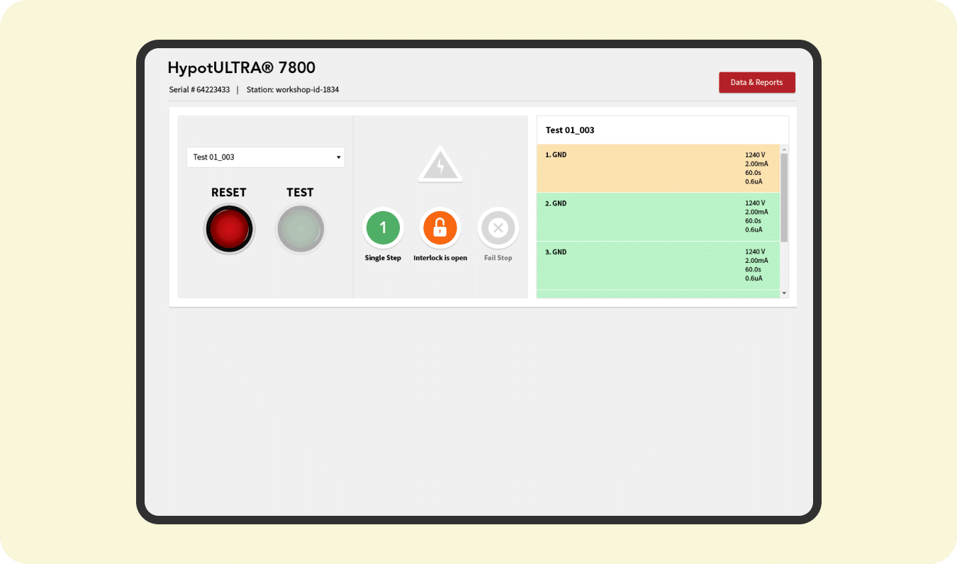 Remote Management for Electrical Safety Tests – SaaS