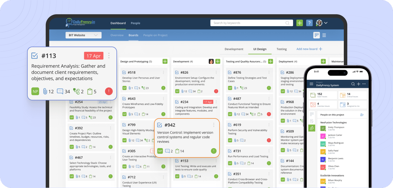 Real Time Project & Task Collaboration